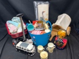 Vintage Toys. VW Volkswagen, Nesting Doll, 2 vintage 3 1/4 inch hard plastic baby dolls located