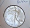 Walking Liberty Silver Half 1942 s frosty bu++ mint error rim clip WOW COIN