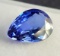 Pear cut 5.89ct blue Sapphire gemstone beautiful stone