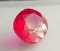 Oval cut 1.83ct red ruby gemstone AAA Quality stunning