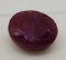 Ruby deep red earth mined gemstone 6.05ct large stone