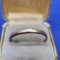 Antique native american toe ring 1920s to 1940s sterling silver