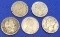 5 very old silver dimes Canada mercury barber nice collector lot