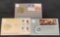 1974-1975-1976 Bicentennial First Day cover coins 3 sets