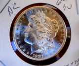 Morgan silver dollar 1881 s gem bu pl glassy monster from obw roll ms+++++ original