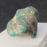 Raw uncut Emerald Gemstone 33.77ct