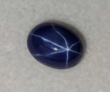 Stunning 2.12ct round cut blue star Sapphire amazing star