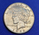 1922 Peace Dollar silver coin