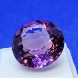 Super Duper Sparkly Round cut Amethyst gemstone Wow