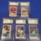 5 CSG Graded 1992 Diamond NFL Superstar
