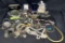Fancy Costume Jewelry Lot Necklaces, Pen, Earrings more