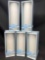 Large 9 Inch Ahite White Candles. GG106 Case of 10 Sealed Brand New
