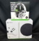 XBOX One System Series S White 512 GB SSD and RIG 500 Pro HX Headphones.