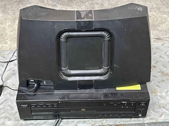 Kicker Amphitheater? BT2 Bluetooth Stereo, Sony CDP-C325 5 Disk CD Changer