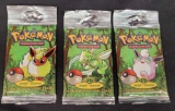 Pokemon cards Jungle Pack art set 3 1999 WOTC packs