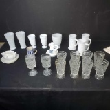 Vintage milkglass and ceramics ect.