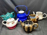 Vintage Teapots. Gibsons, Hall, Ellgreave more.