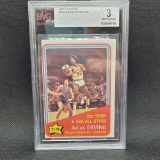 Beckett 3 1972-73 topps Julius Erving