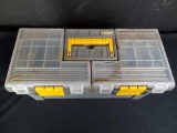 Workforce toolbox with inside contents