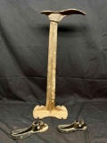SEARS ROEBUCK Cast Iron Antique Vintage Cobbler Shoe Form