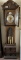 ridgeway grandfather clock carved wooden chimes