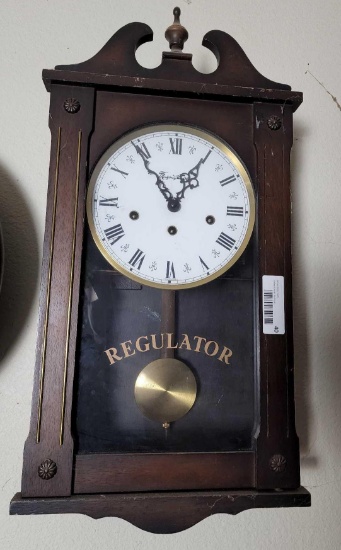 Montgomery ward regulator wall clock
