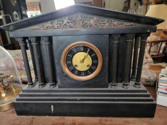 marble mantle clock