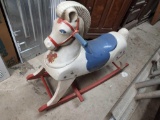 small antique toy rocking horse