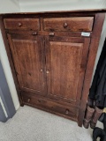 antique armoire wooden