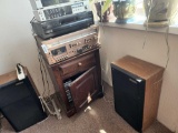 vintage audio kenwood Fisher pioneer 20in speakers