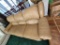 Leather Couch w two recliners built in