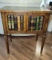 Beautiful Maitland Smith Leather topped book embellished table