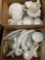 2 Box Milk Glass Lot etc Goodwill Location