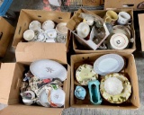 Assorted Glassware Lot. Dishes, Saucers, Cups, Mugs, Condiment Containers, etc Goodwill Location