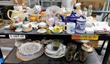 Assorted Household Glassware. Statues, Dishes, Cups, etc Goodwill Location
