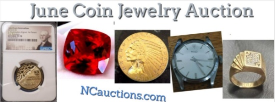 2022 June Jewelry Coin Auction