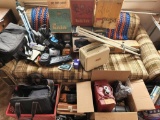 Mega Vintage Camera Lot Brownie Target Six-16 Polaroid Land 500 Movie Projector etc