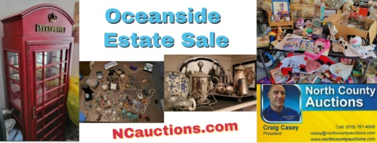 2022 June Oceanside Estate Sale Auction