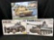 Tamiya, Academy. Military Vehicle Models. SD KFZ 231 Armored Vehicle, M1A1 Abrams, Tiger 1 Tanks