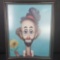 Framed Vintage 1972 Red Skelton with signature LE 154/1000 w/COA