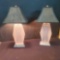 2 Vintage Lamps with Shades