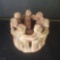 Vintage Circle of Friends Candle Holder