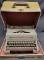 Royal Quiet Deluxe Typewriter in Carrier Case