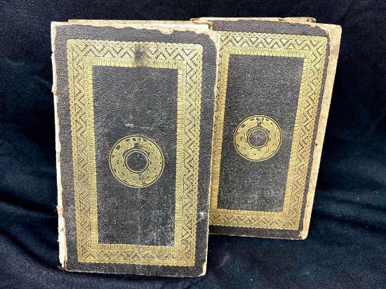 Antique Incidents of Travel in Yucatan 1843 by John Lloyd Stephens Vol 1 and 2