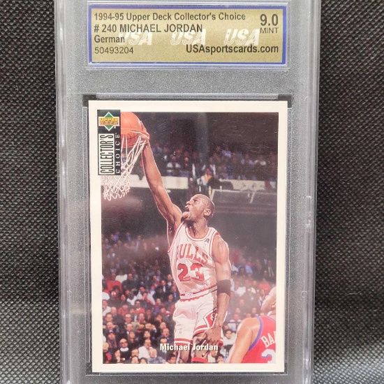 1994-95 Michael Jordan Upper Collectors Choice Mint 9