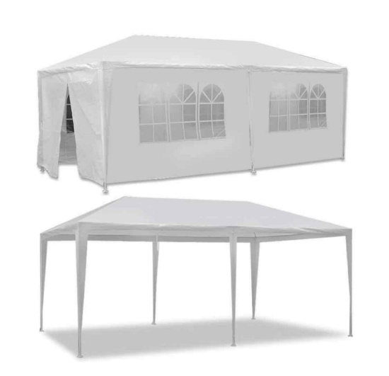 Zeny 10'x20' Outdoor Canopy Party Wedding Tent White