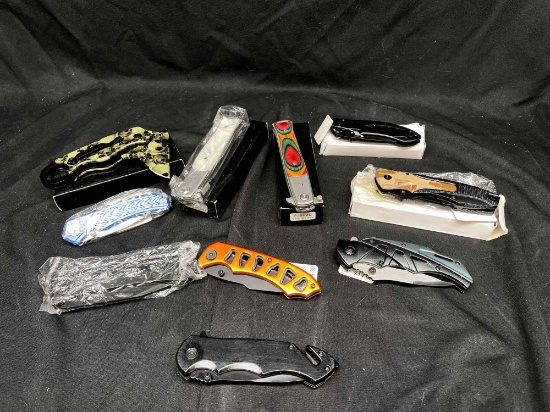 Assorted Select Brand Pocket Knives