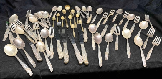 Silver Plated Flatware. Rodgers Bros
