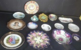 Decorative Plates China Bowls Platter Candle Holder, French, Nippon