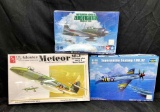 Tamiya, Trumpeter, AMT Model Aircraft Kits. Mitsubishi A6M3/3a Zero Fighter, Supermarine Seafang
